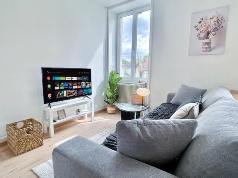 1 Appartement 3P Ideal Famille Travail Renove Lumineux Parking Gratuit Mulhouse Ngoại thất bức ảnh
