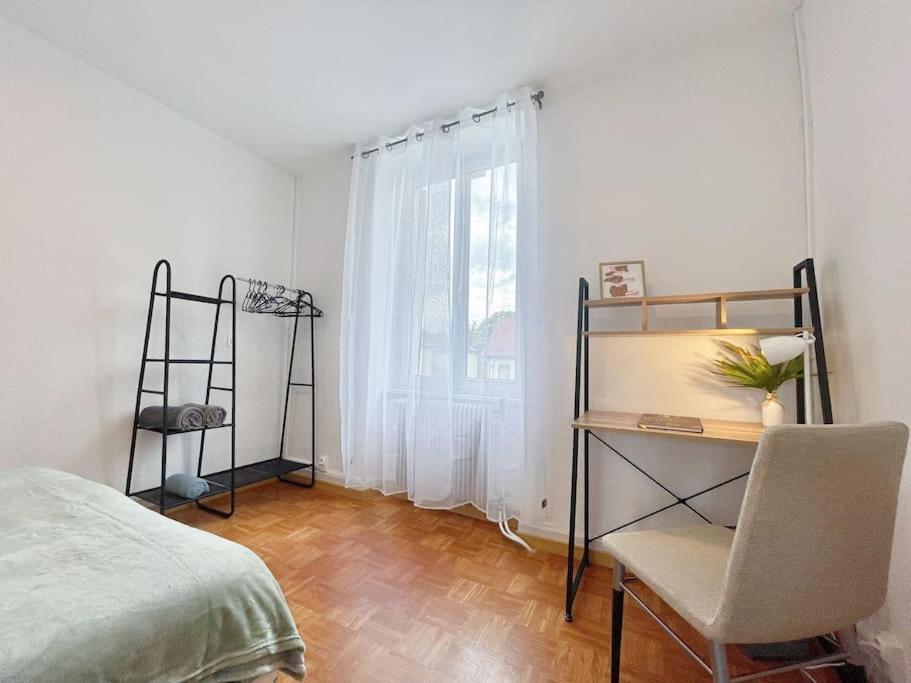 1 Appartement 3P Ideal Famille Travail Renove Lumineux Parking Gratuit Mulhouse Ngoại thất bức ảnh