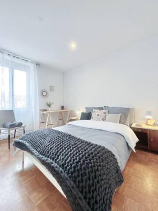 1 Appartement 3P Ideal Famille Travail Renove Lumineux Parking Gratuit Mulhouse Ngoại thất bức ảnh